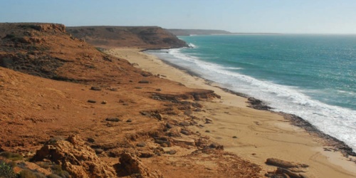Southerly perspective of the western coastline of Barrow Island Nature Reserve - Photo DBCA