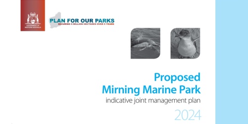 Proposed Mirning Marine Park indicative joint management plan