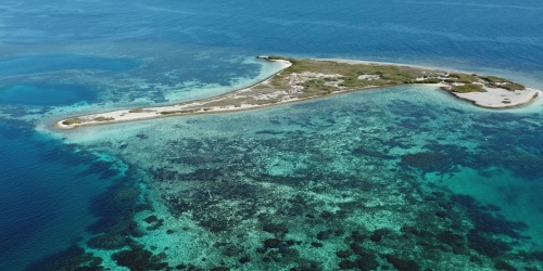 Beacon Island in the Houtman Abrolhos National Park. Photo by Peter Nicholas/DBCA