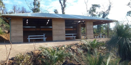 Bibbulmun Track Shelter rebuilt in 2019.