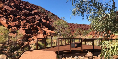New boardwalk for popular Murujuga rock art site