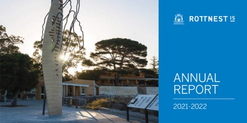 Rottnest Island Authority Annual Report 2021-22 front cover