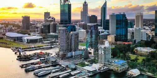Perth cityscape vista Photo Tom Proudfoot