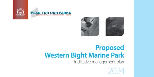 Proposed Western Bight Marine Park management plan