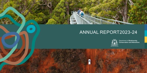 Annual Report Cover 2024 DBCA