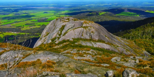 View of Porongurup Range from Devil’s Slide. Photo – Jiri Lochman 