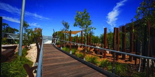 Mangrove Cove Nature Playground. Photo – Shem Bisluk / DBCA 