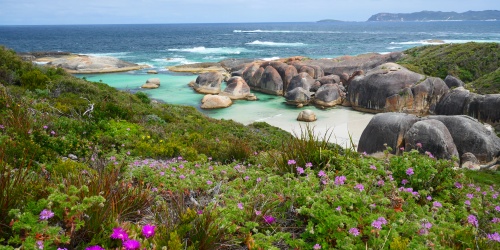 View across Elephant Rocks. Phot Bron Anderson/DBCA