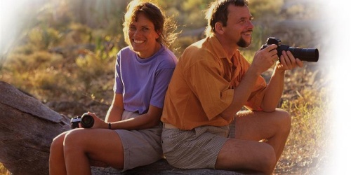 Marie and Jiri Lochman in 1989. Photo – Lochman Transparencies