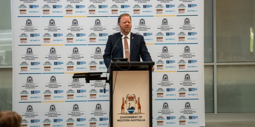 Hon Matthew Swinbourn BA LLB MLC. Minister for the Environment; Climate Resilience; Community Services; Homelessness