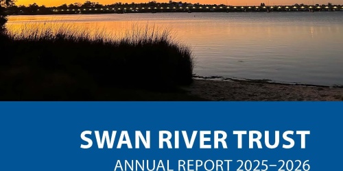 Swan River Trust Annual Report 2025-26 cover