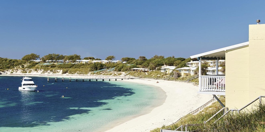 Geordie Bay at Rottnest Island. Photo by Rottnest Island Authority