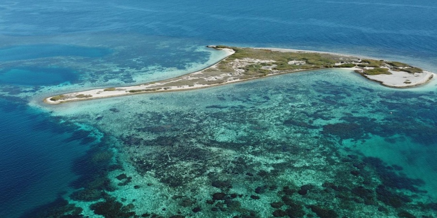 Beacon Island in the Houtman Abrolhos National Park. Photo by Peter Nicholas/DBCA