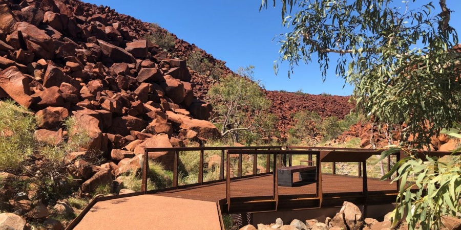 New boardwalk for popular Murujuga rock art site