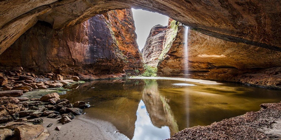 Cathedral Gorge, Purnululu National Park Photo by Sean Scott Photography
