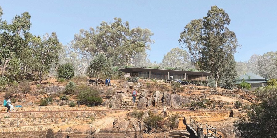 Artist’s impression of Park Hub and Jane Brook