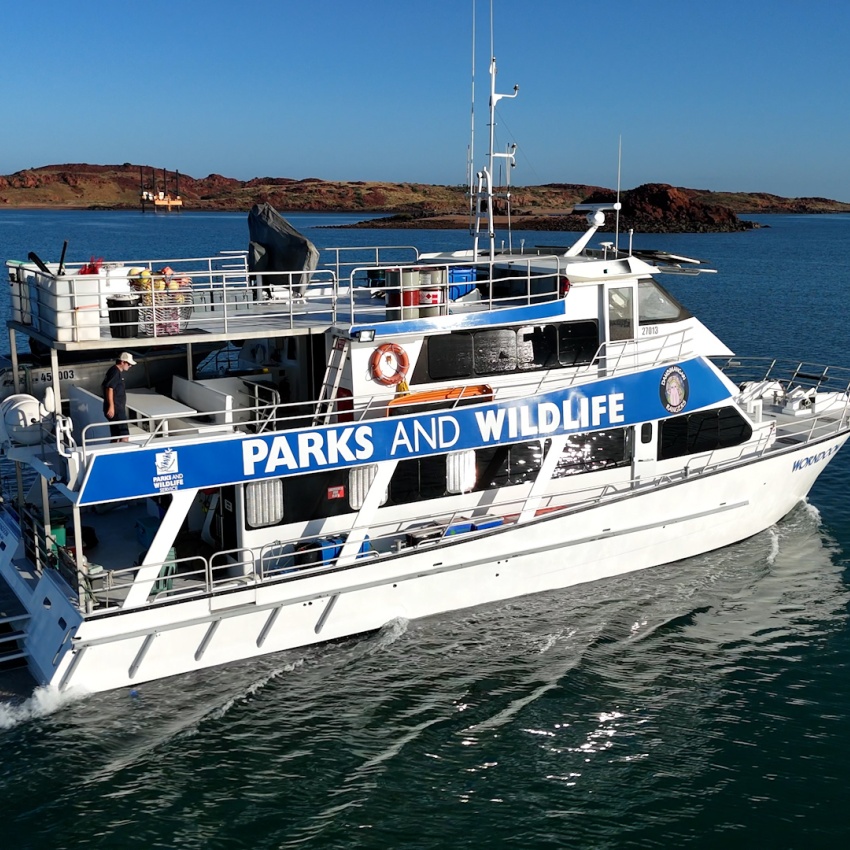 Parks and Wildlife Service vessel