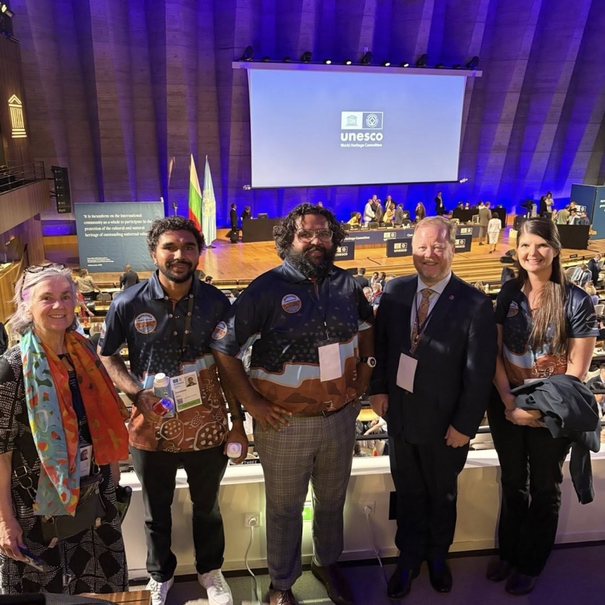 Murujuga receives World Hertiage listing, Paris
