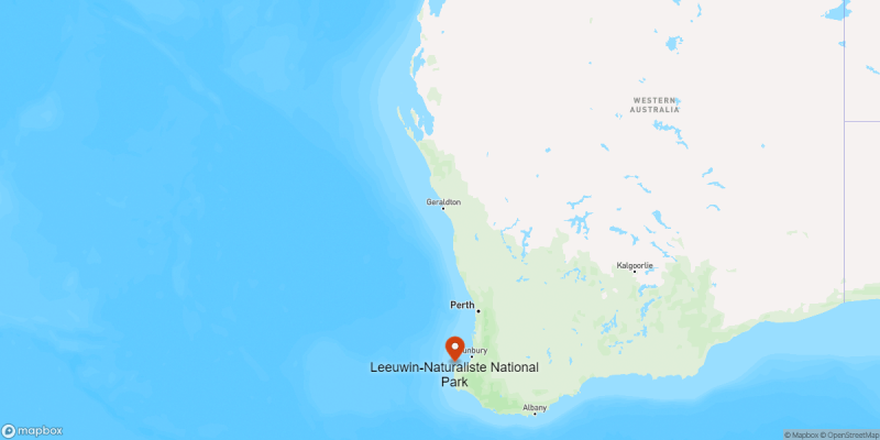 Leeuwin-Naturaliste site map