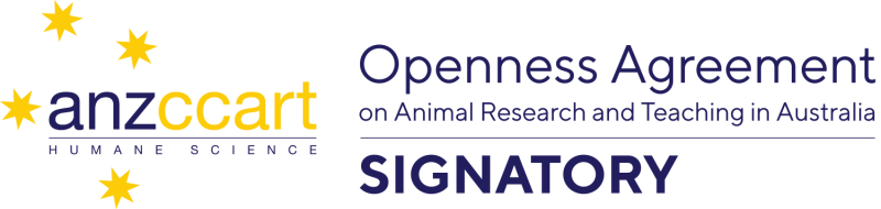 ANZCCART Openness Signatory logo