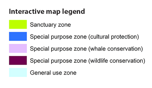 SCMP interactive map legend