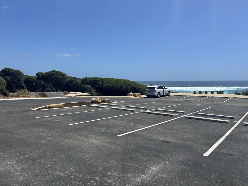 Rabbit Hill carpark upgrades. Photo DBCA