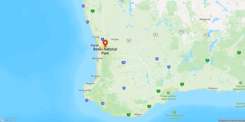 Map of Beelu National Park