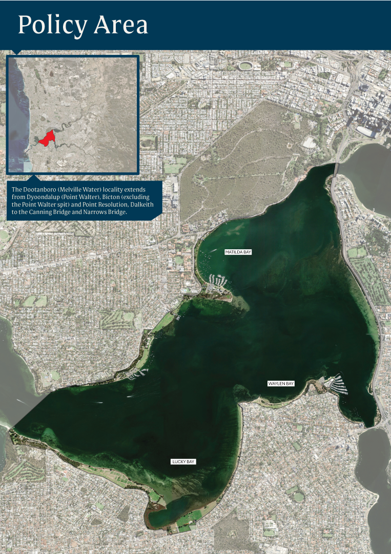 Map depicting Doontanboro locality area