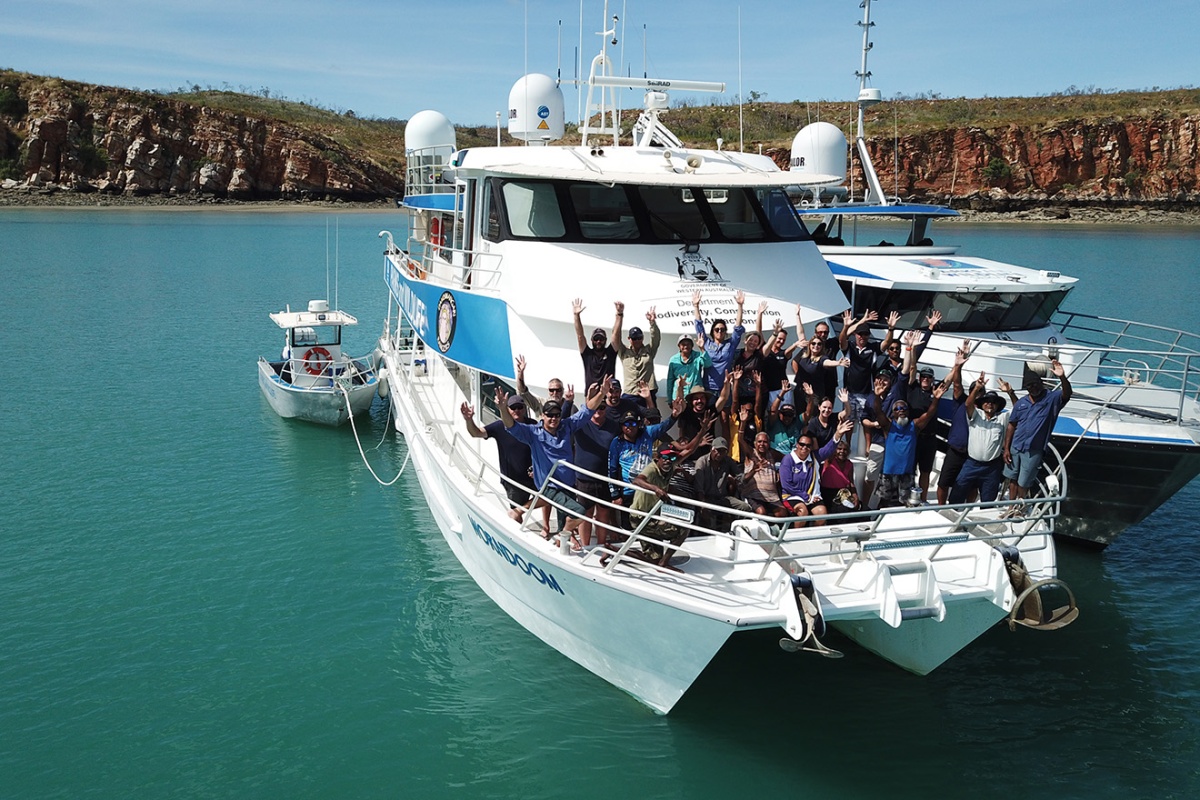 On-Country joint planning trip. Photo by Michael Higgins/DBCA