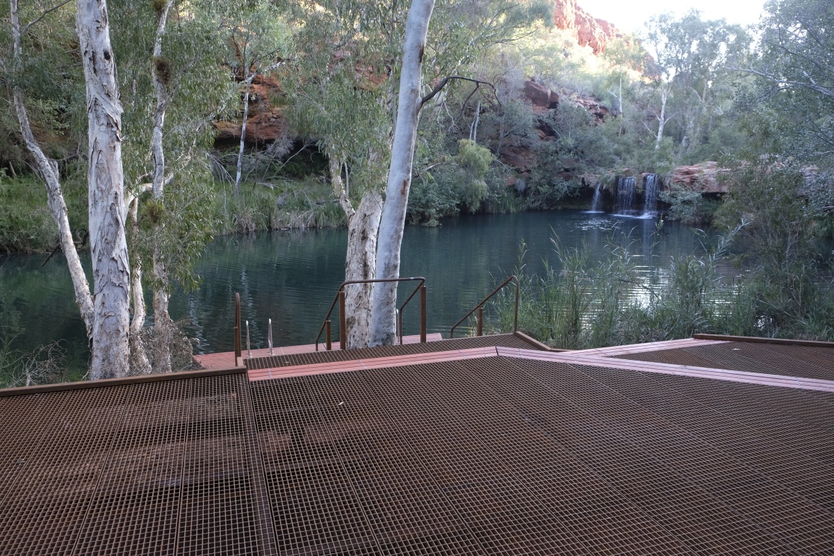 Fern Pool Access Deck and Stairs