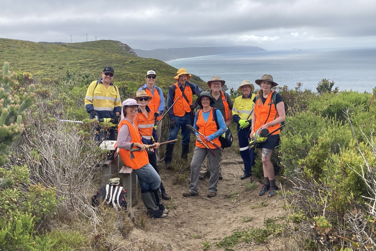 Bibbulmun Track Foundation volunteers