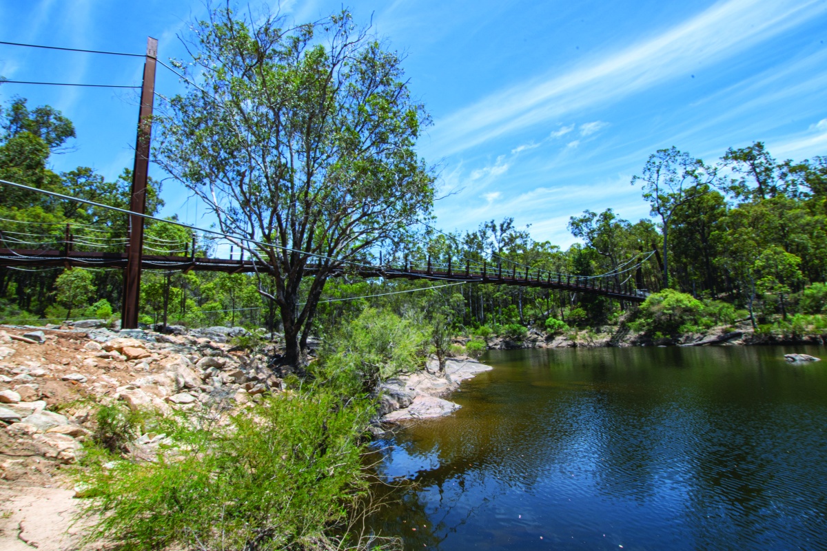 Dwaarlindjirraap bridge. Photo - Peter Nicholas/DNCA