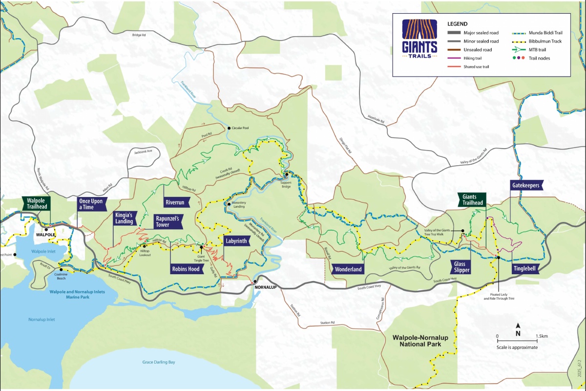 Giants trail map 2025