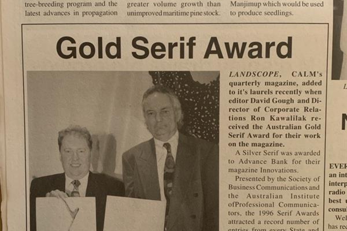 A printed news article snippet from an old newspaper